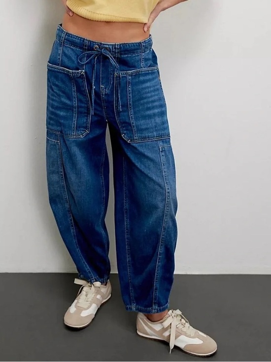 We The Free Denim - We the free silverton pull on barrel jeans